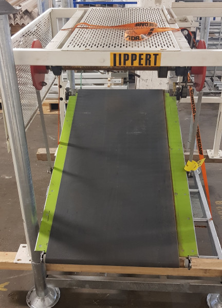 Lippert Belt Conveyor Folding Belt Switch track conveyor belt 1360-750-600