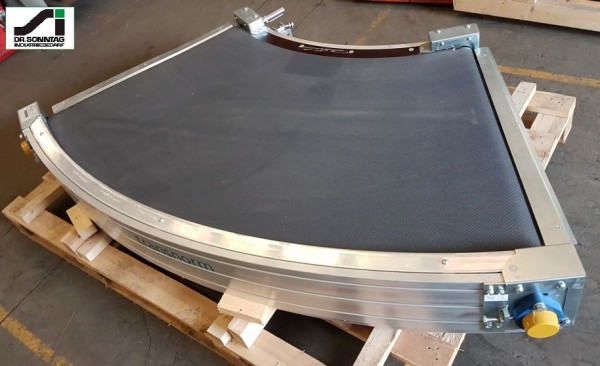 Transnorm curved belt conveyor right bend 60°-1050-900 IR1100