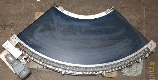 Transnorm curved belt conveyor right 90°-780-600